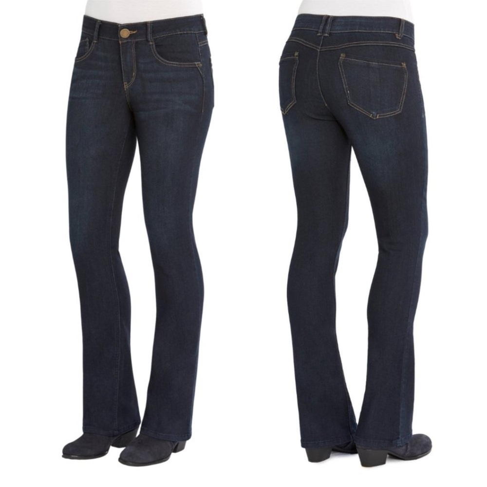 Democracy Itty Bitty Boot Indigo Blue Jean 10
